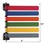 Omnimed Room ID Flag System, Std 6 Color Set (Quickly & Cleary Alert Staff to 291816 - alternate 2